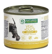 Консерви для собак Nature's Protection Adult small breed Veal & Duck 200 г (KIK45095)