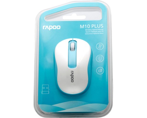Мишка Rapoo M10 Plus Blue