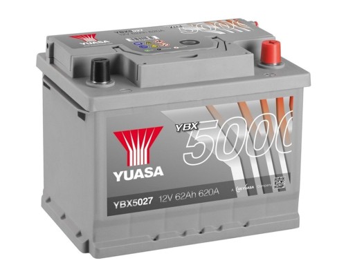 Акумулятор автомобільний Yuasa 12V 65Ah Silver High Performance Battery (YBX5027)