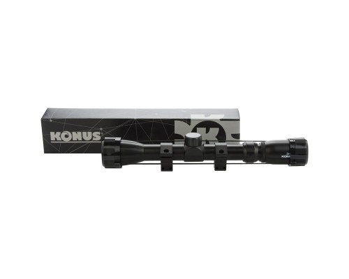 Оптичний приціл Konus KonusFire 3-9x32 30/30 (з кільцями) (7351)
