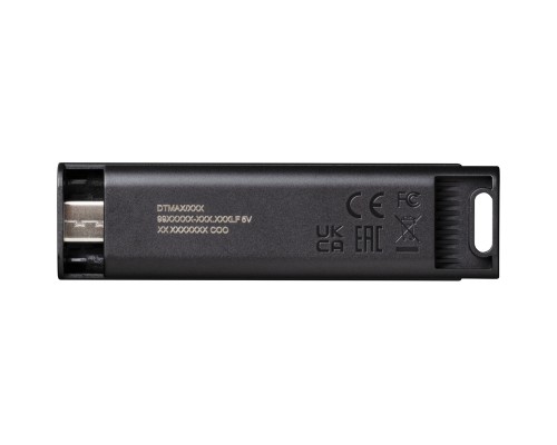 USB флеш накопичувач Kingston USB-накопичувач 1TB DataTraveler Max USB 3.2 Gen 2 Type-C Black (DTMAX/1TB) 