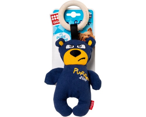Іграшка для собак GiGwi Basic Ведмідь із пискавкою 26 см (75500)