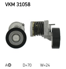 Натягувач ременя з роликом SKF VKM 31058