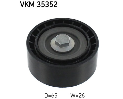 Ролик натягувача ременя SKF VKM 35352