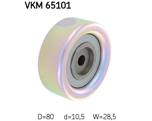 Ролик натягувача ременя SKF VKM 65101