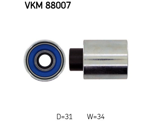 Ролик натягувача ременя SKF VKM 88007