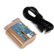Акумулятор до фото/відео PowerPlant Nikon TEN-EL15 2250mAh, with cable Type-C (CB970902)
