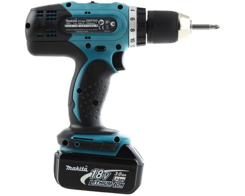 Шуруповерт Makita DDF453RFE 2x3Ah, кейс, ЗП (DDF453RFE)