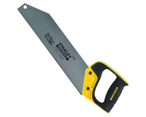 Ножівка Stanley FatMax, ПВХ, L=300мм, 11 зубів HP JETCUT на дюйм. (2-17-206)