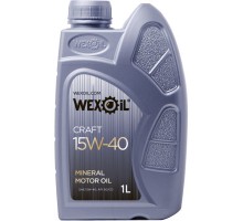 Моторна олива WEXOIL Craft 15w40 1л (WEXOIL_62565)