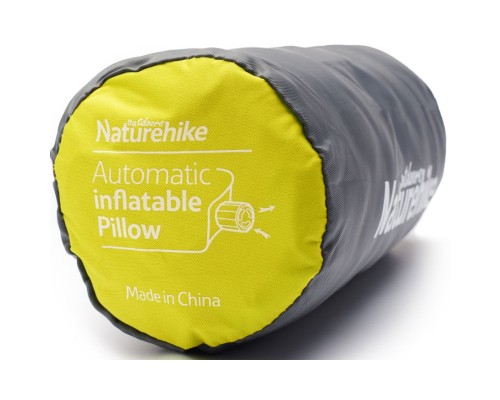 Туристична подушка Naturehike Sponge Automatic NH17A001-L Yellow (6927595777404) Туристична подушка Naturehike Sponge Automatic NH17A001-L Yellow (6927595777404)