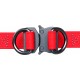 Шлея для собак WAUDOG Waterproof з QR-паспортом XS Ш 15 мм Д 30-39 см червона (27633)