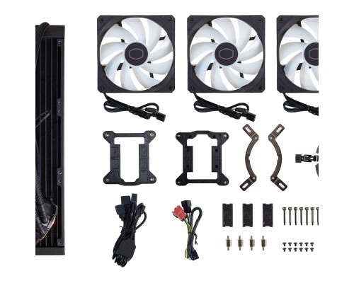 Система рідинного охолодження CoolerMaster MasterLiquid 360L Core ARGB (MLW-D36M-A18PZ-R1)