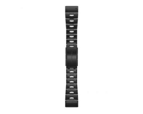 Ремінець до смарт-годинника Garmin fenix 6X 26mm QuickFit Carbon Gray DLC Titanium (010-12864-09)