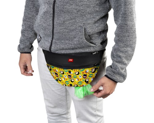 Поясна сумка-бананка для собак WAUDOG Family 