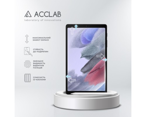 Скло захисне ACCLAB Full Glue Samsung Galaxy Tab A7 LITE/A7 LITE WIFI/T225/T220 8.7