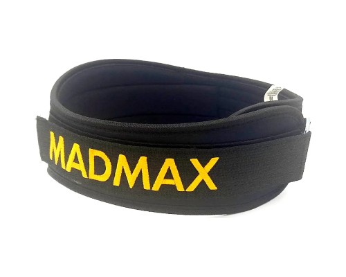 Атлетичний пояс MadMax MFB-313 Body Conform неопреновий Black XXL (MFB-313_XXL)