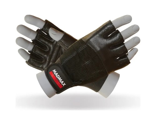 Рукавички для фітнесу MadMax MFG-248 Clasic Exclusive Black M (MFG-248-Black_M)
