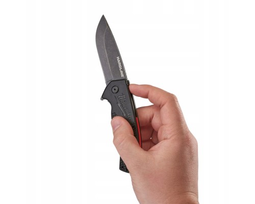 Ніж Milwaukee HARDLINE Smooth викидний з гладким лезом (48221994)