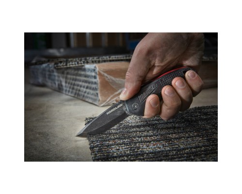 Ніж Milwaukee HARDLINE Smooth викидний з гладким лезом (48221994)