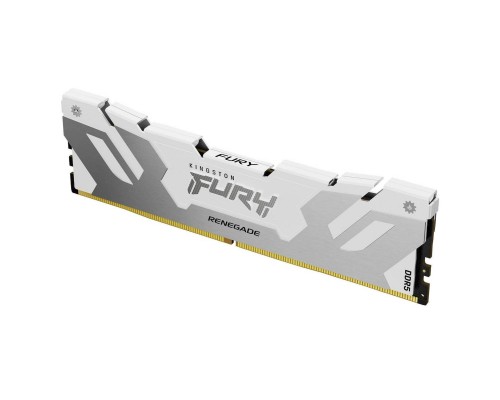 Модуль пам'яті для комп'ютера DDR5 32GB 6000 MHz Renegade White Kingston Fury (ex.HyperX) (KF560C32RW-32) Модуль пам'яті для комп'ютера DDR5 32GB 6000 MHz Renegade White Kingston Fury (ex.HyperX) (KF560C32RW-32)
