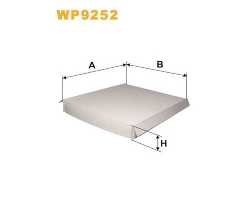 Фільтр салону Wixfiltron WP9252