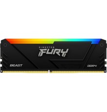 Модуль пам'яті для комп'ютера DDR4 16GB 3600 MHz Beast RGB Kingston Fury (ex.HyperX) (KF436C18BB2A/16)