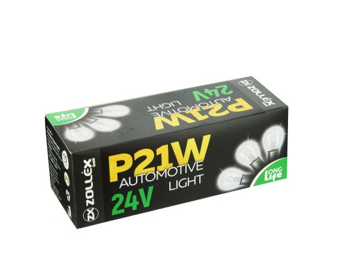 Автолампа Zollex P21W 24V