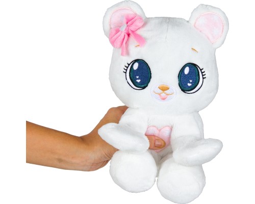 М'яка іграшка Peekapets Білий ведмедик (907874)
