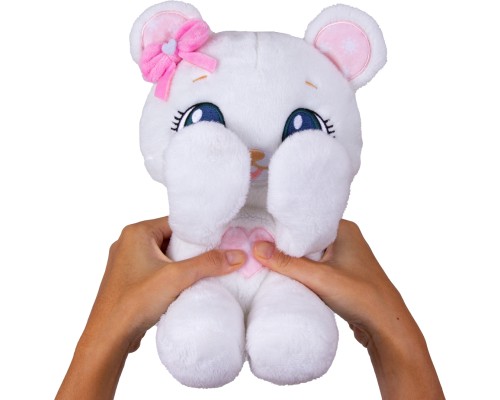 М'яка іграшка Peekapets Білий ведмедик (907874)