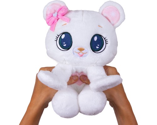 М'яка іграшка Peekapets Білий ведмедик (907874)