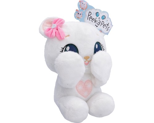 М'яка іграшка Peekapets Білий ведмедик (907874)