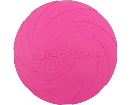 Іграшка для собак Trixie Activity Літаюча тарілка d:24 см (рожева) (4011905335032)