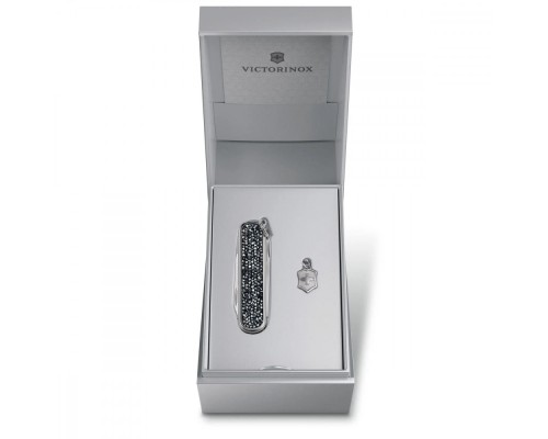 Ніж Victorinox Classic SD Brilliant Crystal + брелок-лого (0.6221.35)