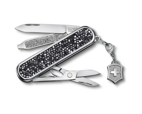 Ніж Victorinox Classic SD Brilliant Crystal + брелок-лого (0.6221.35)