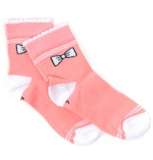 Шкарпетки дитячі BNM з бантиком (M0C0101-1271-7G-pink)