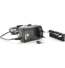 Блок живлення мережевий Voltronic 18W Universal, Output 3V-12V, 2.35*0.75/ 3.0*1.1/3.5*1.35/4.0*1.7 /5.5*2.1/5.5*2.5 (12491 / YT-UPS18W)