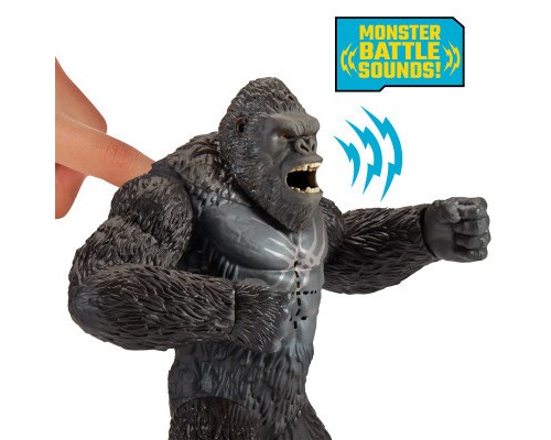 Фігурка Godzilla vs. Kong Конг готовий до бою (звук) (35507) Фігурка Godzilla vs. Kong Конг готовий до бою (звук) (35507)