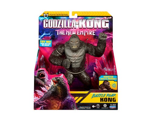 Фігурка Godzilla vs. Kong Конг готовий до бою (звук) (35507) Фігурка Godzilla vs. Kong Конг готовий до бою (звук) (35507)