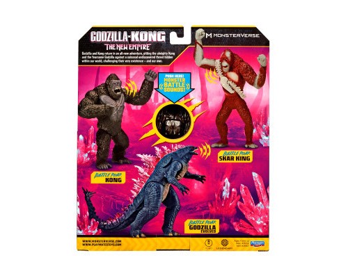 Фігурка Godzilla vs. Kong Конг готовий до бою (звук) (35507) Фігурка Godzilla vs. Kong Конг готовий до бою (звук) (35507)