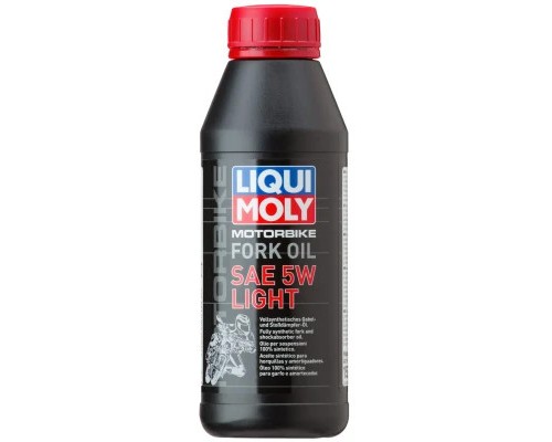 Гідравлічна олива Liqui Moly MOTORBIKE FORK OIL 5W LIGHT 0,5л (1523) Гідравлічна олива Liqui Moly MOTORBIKE FORK OIL 5W LIGHT 0,5л (1523)