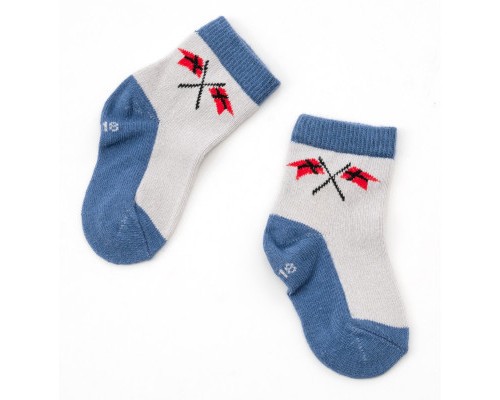 Шкарпетки дитячі UCS Socks з прапорцем (M0C0101-0816-1B-blue)
