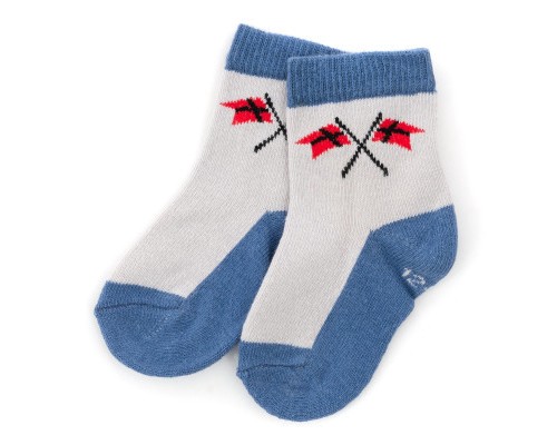 Шкарпетки дитячі UCS Socks з прапорцем (M0C0101-0816-1B-blue)