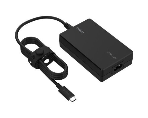 Зарядний пристрій Belkin USB-С 100W GAN PD PPS + cable USB-C 2m (INC016VFBK)