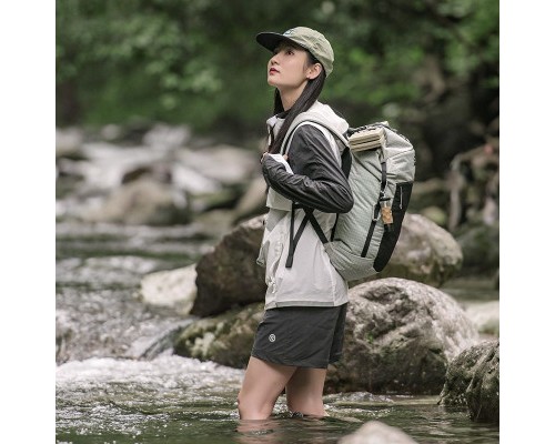 Рюкзак туристичний Naturehike NH20BB206 20 л світло-сірий (6927595772775)