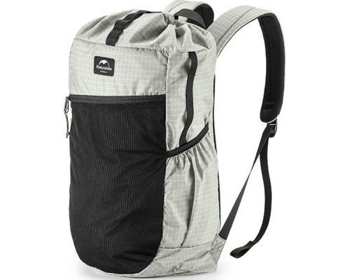 Рюкзак туристичний Naturehike NH20BB206 20 л світло-сірий (6927595772775)