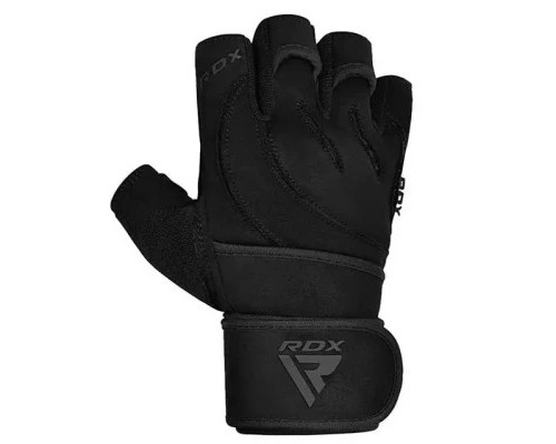 Рукавички для фітнесу RDX L4 Micro Plus Black L (WGM-L4B-L+)