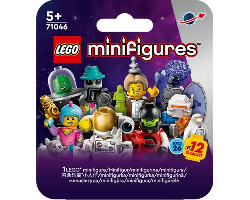 Конструктор LEGO Фігурка-сюрприз для конструкторів Minifigures S26 Космос (71046)