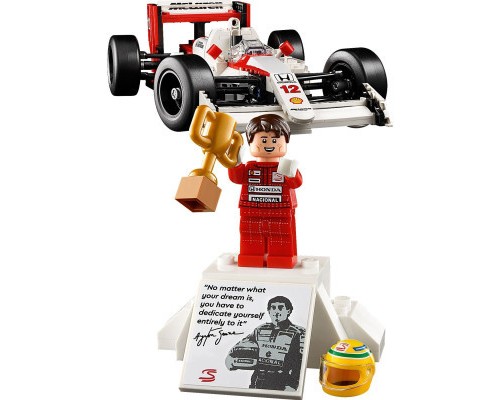 Конструктор LEGO Icons McLaren MP4/4 і Айртон Сенна (10330)