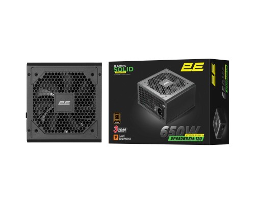 Блок живлення 2E 650W (2E-SP650BRSM-120)